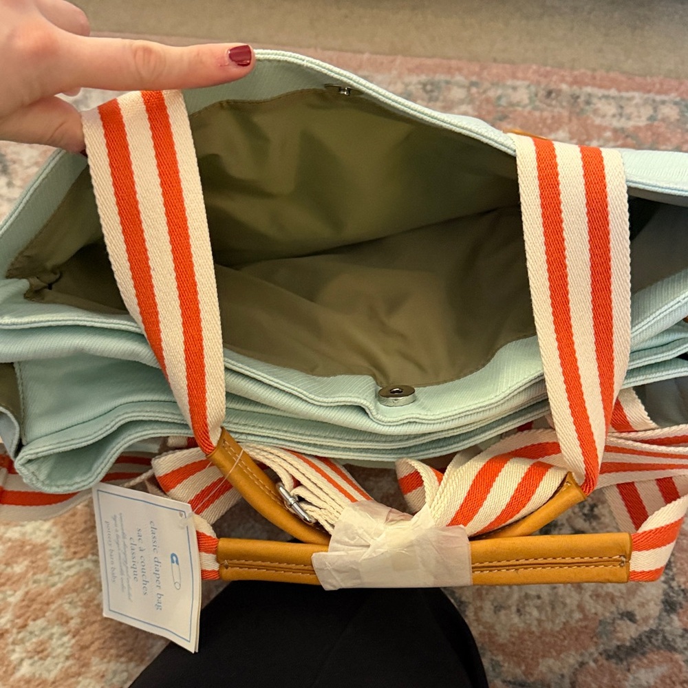 NWT Pottery Barn Baby diaper bag - Picture 3 of 9